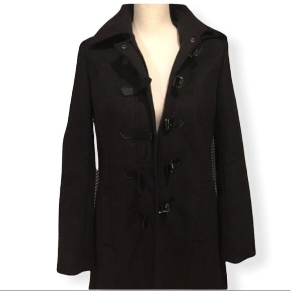 Forever 21 Hooded Toggle Coat - Picture 1 of 7